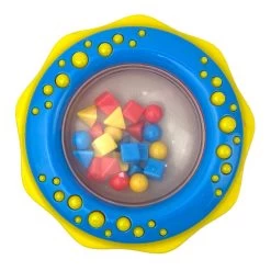 Fun Rattle * -Toy Specialty Store Halilit BlueSideShapesFunRattle