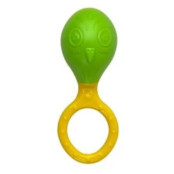 Baby Maraca Animal Face -Toy Specialty Store Halilit GreenOwlRattle