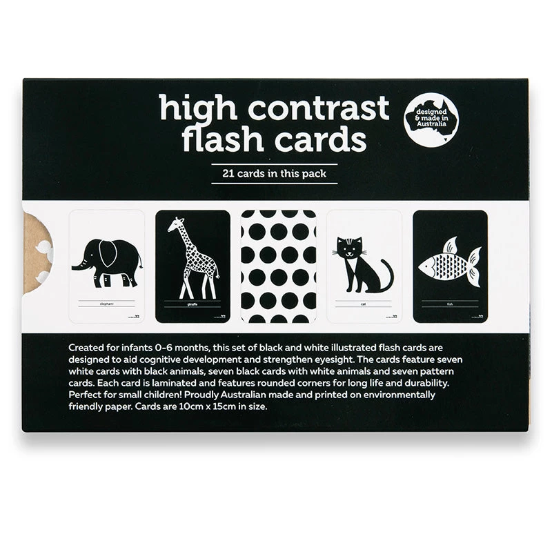 High Contrast Flash Cards 4 High Contrast Flash Cards - Image 2