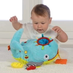 Wallie Whale Sensory Toy -Toy Specialty Store IHF1942bw