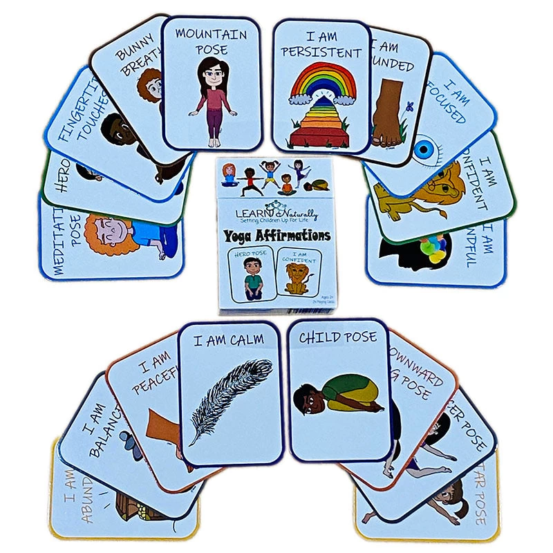 Yoga Affirmations Card Set 3 Yoga Affirmations Card Set