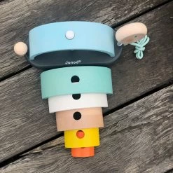 Janod Cocoon Rainbow Stacking Turtle Pull Along 10 Janod Cocoon Rainbow Stacking Turtle Pull Along -Toy Specialty Store IMG 1001copy