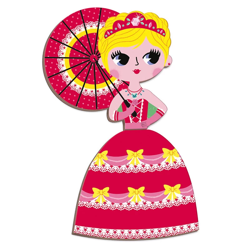 Janod Magnetibook Princesses 6 Janod Magnetibook Princesses - Image 4