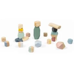 Janod Cocoon Stacking Stones -Toy Specialty Store J04401