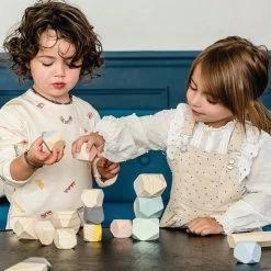 Janod Cocoon Stacking Stones -Toy Specialty Store J04401ambientsquare