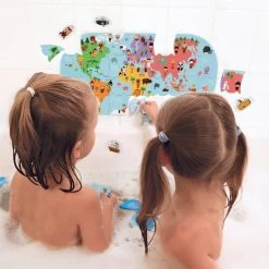 Janod Bath World Map Puzzle -Toy Specialty Store J04719 zoom3