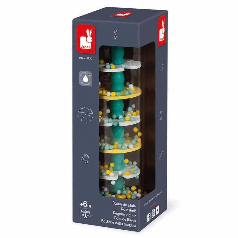Janod Pure Rainstick Rainmaker 4 Janod Pure Rainstick Rainmaker - Image 2