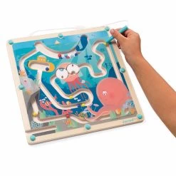 Janod Ocean Magnetic Tracing Maze -Toy Specialty Store J05312 zoom2