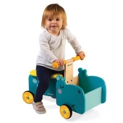 Janod Hippo Ride On -Toy Specialty Store J08003 zoom2