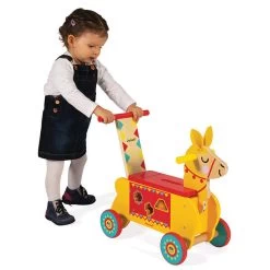 Janod Llama Ride On -Toy Specialty Store J08004 zoom1