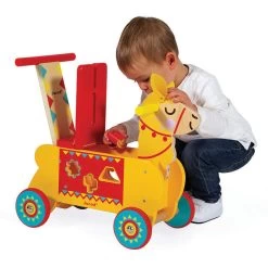 Janod Llama Ride On -Toy Specialty Store J08004 zoom4