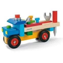 Janod Brico Kids DIY Wooden Tool Truck