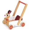 Janod Crazy Rabbit Push Along Cart * 1 Janod Crazy Rabbit Push Along Cart * -Toy Specialty Store JAN05997 01