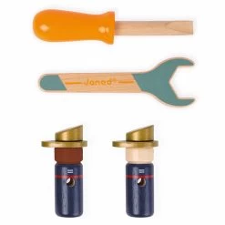 Janod Brico Kids DIY Wooden Fire Truck -Toy Specialty Store JAN06469 4