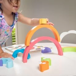 Large Sun & Rainbow Puzzle -Toy Specialty Store KC2001B 4