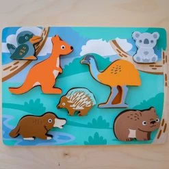 Australian Animal Puzzle -Toy Specialty Store KC21001 1