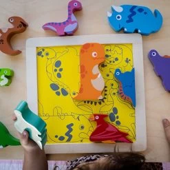 Dinosaurs Chunky Puzzle -Toy Specialty Store KC21010 6