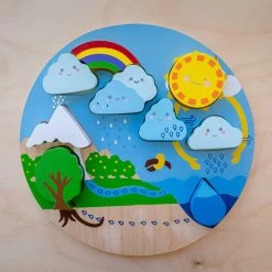 Water Cycle Puzzle -Toy Specialty Store KC21012 1