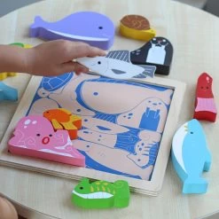 Sea Creatures Chunky Puzzle -Toy Specialty Store KC5112C 5