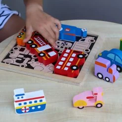 Vehicles Chunky Puzzle 11 Vehicles Chunky Puzzle -Toy Specialty Store KC5112D 10