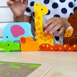 Wild Animal Chunky Puzzle -Toy Specialty Store KC5213B 14