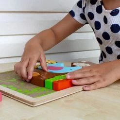 Wild Animal Chunky Puzzle -Toy Specialty Store KC5213B 6