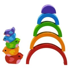 Bird & Rainbow Puzzle -Toy Specialty Store KIC05214 04