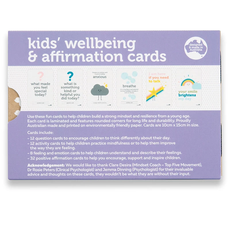 Kids Wellbeing & Affirmation Cards 4 Kids Wellbeing & Affirmation Cards - Image 2