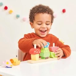 Le Toy Van Petilou My Stacking Garden 12 Le Toy Van Petilou My Stacking Garden -Toy Specialty Store LEPL009 5