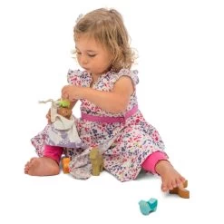 Le Toy Van Petilou Forest Stacker & Bag -Toy Specialty Store LEPL087 8