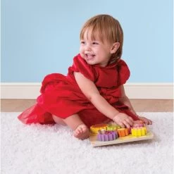 Le Toy Van Petilou Gears & Cogs Busy Bee Activity -Toy Specialty Store LEPL095 3