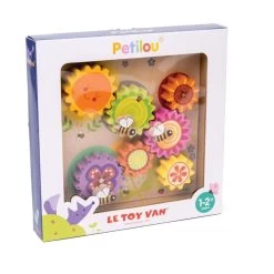 Le Toy Van Petilou Gears & Cogs Busy Bee Activity -Toy Specialty Store LEPL095 7