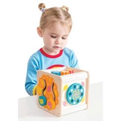 Le Toy Van Petilou Petit Activity Cube -Toy Specialty Store LEPL105 9