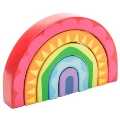 Le Toy Van Petilou Rainbow Tunnel Toy 12 Le Toy Van Petilou Rainbow Tunnel Toy -Toy Specialty Store LEPL107 3