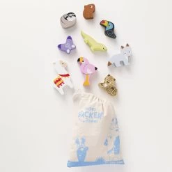 Le Toy Van Petilou Andes Stacking Animals & Bag -Toy Specialty Store LEPL113 2
