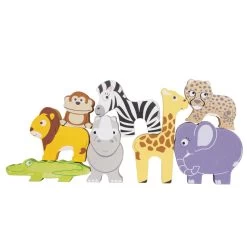 Le Toy Van Petilou African Stacking Animals & Bag -Toy Specialty Store LEPL117 5