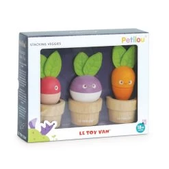 Le Toy Van Petilou Stacking Veggies -Toy Specialty Store LEPL121 10