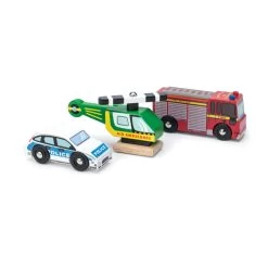 Le Toy Van Emergency Vehicles Set