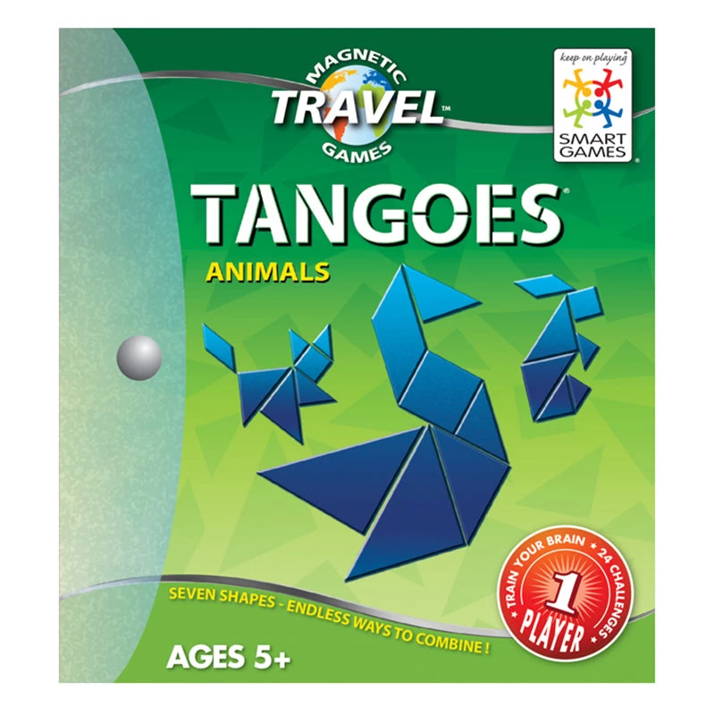 Smart Games Tangoes Animals Magnetic Travel Game 3 Smart Games Tangoes Animals Magnetic Travel Game