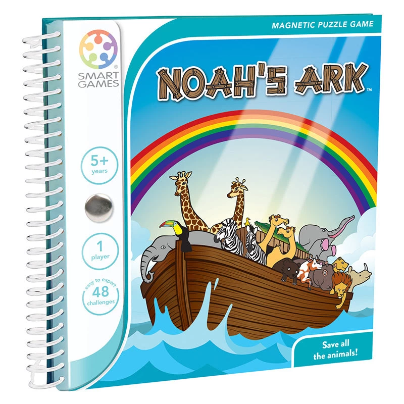 Smart Games Noah's Ark Magnetic Travel Game 3 Smart Games Noah's Ark Magnetic Travel Game