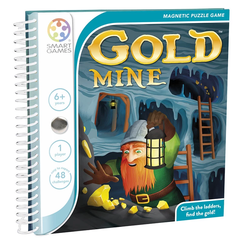 Smart Games Gold Mine Magnetic Travel Game 3 Smart Games Gold Mine Magnetic Travel Game
