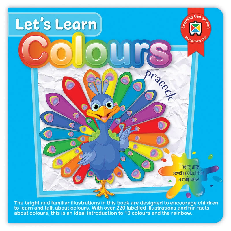 Let's Learn Colours Board Book 3 Let's Learn Colours Board Book