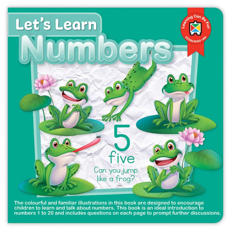 Let's Learn Numbers Board Book * 3 Let's Learn Numbers Board Book *