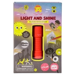 Tiger Tribe Light And Shine - Playing With Optics -Toy Specialty Store LightandShine PlayingwithOptics front white 60634