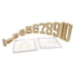 1-10 Wooden Numbers Learning Kit * -Toy Specialty Store MAS07520 4
