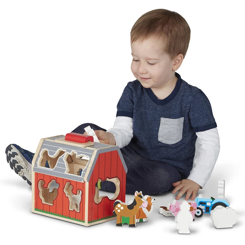 Melissa & Doug Take Along Sorting Barn 4 Melissa & Doug Take Along Sorting Barn - Image 2