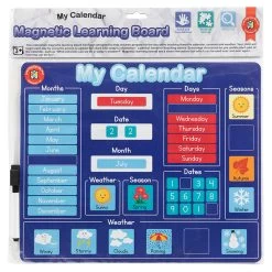 Magnetic Learning Board Calendar