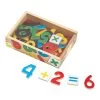 Melissa & Doug Magnetic Wooden Numbers Box Of 37