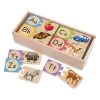 Melissa & Doug Wooden Puzzle Cards Alphabet -Toy Specialty Store MND02541 1