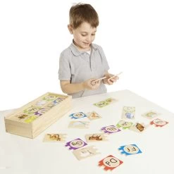 Melissa & Doug Wooden Puzzle Cards Alphabet -Toy Specialty Store MND02541 3